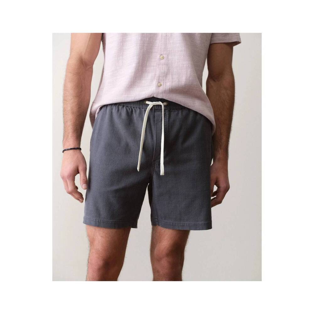 NEW MARINE LAYER saturday beach short in faded black